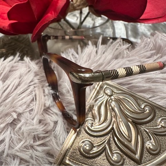 🌹 AUTHENTIC BURBERRY VINTAGE Tortoiseshell FASHION DESIGNER PRESCRIPTION FRAMES - Picture 4 of 10